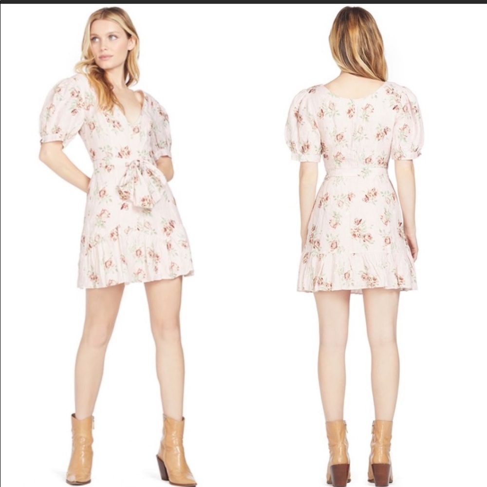 Loveshackfancy Lena mini floral dress